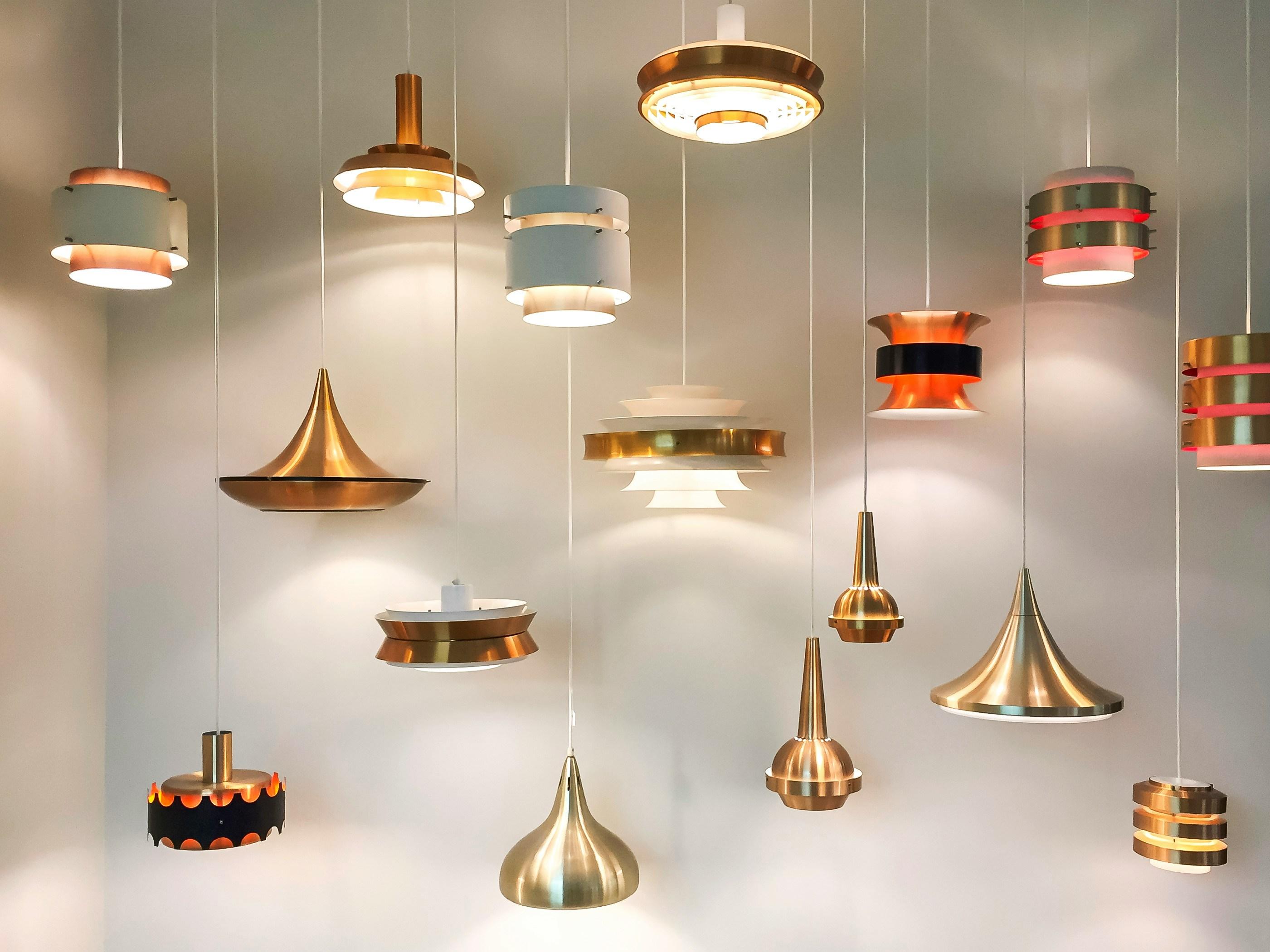 powered hanging lights