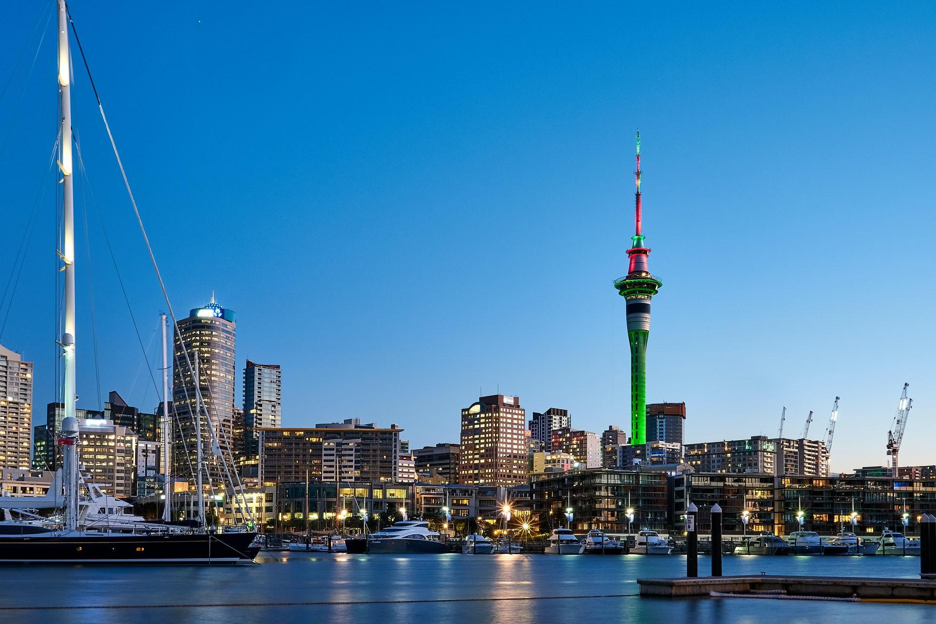 An image of the city of Auckland